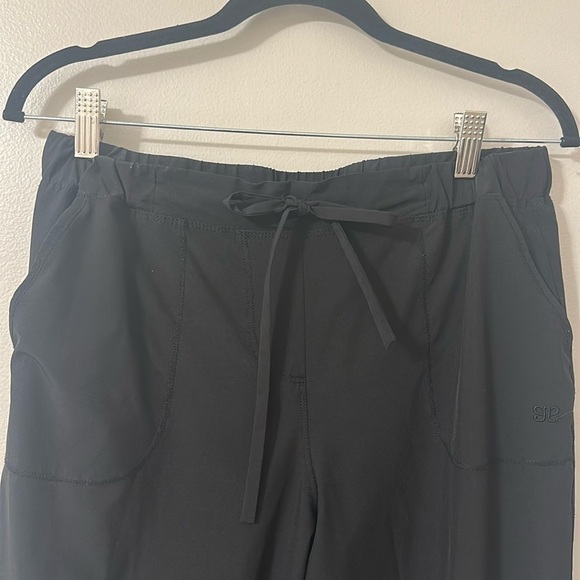 Albion Jetsetter Women's Joggers Black Size Medium Travel Comfy Activewear - Picture 8 of 12